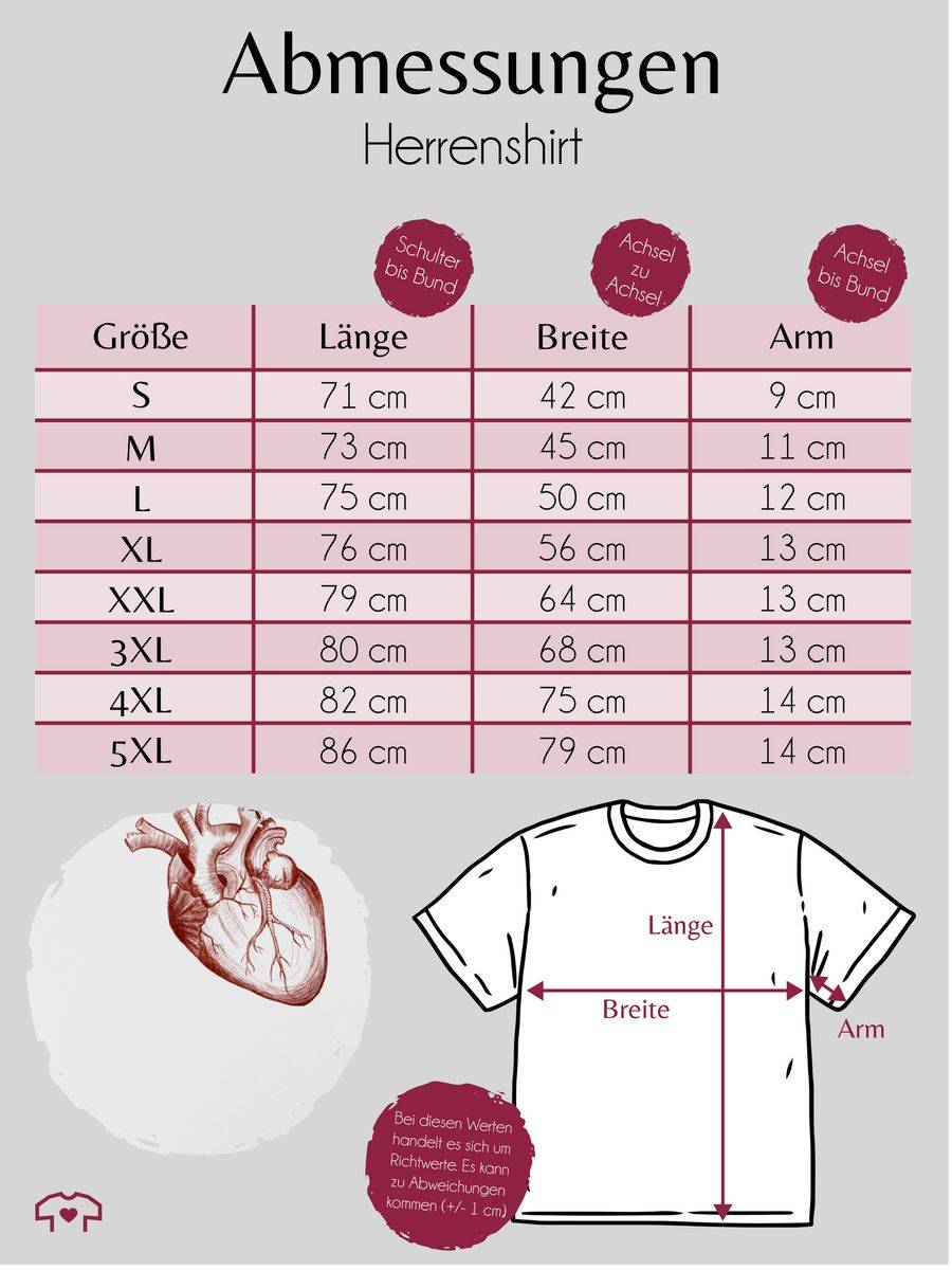 Shirtracer Herz Anatomie Shirts & Mehr Shirtracer