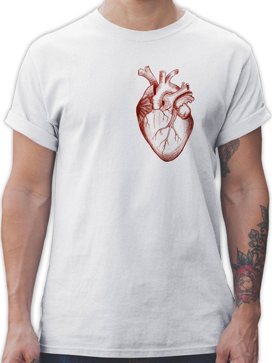 Shirtracer Herz Anatomie Shirts & Mehr Shirtracer