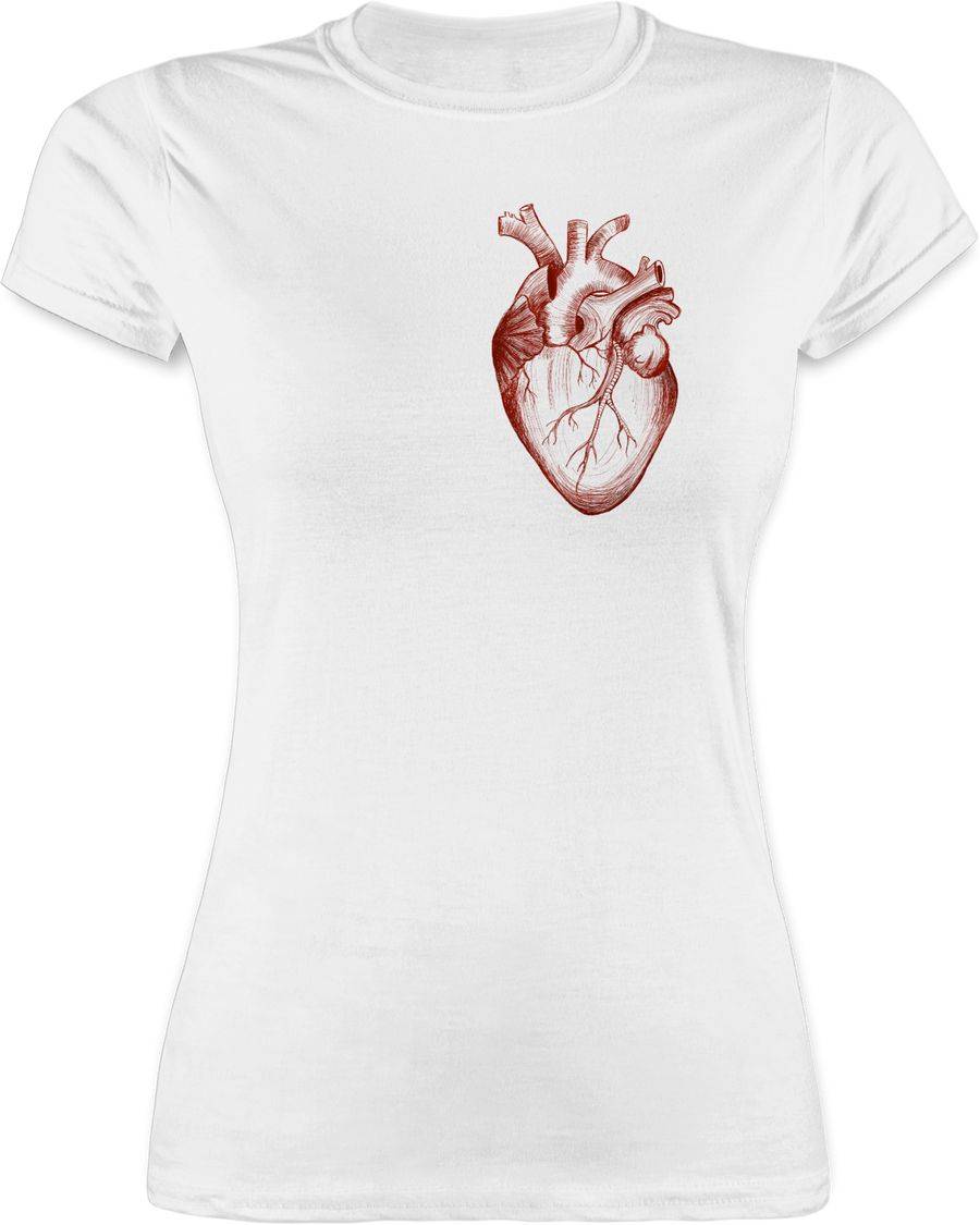 Shirtracer Herz Anatomie Shirts & Mehr Shirtracer
