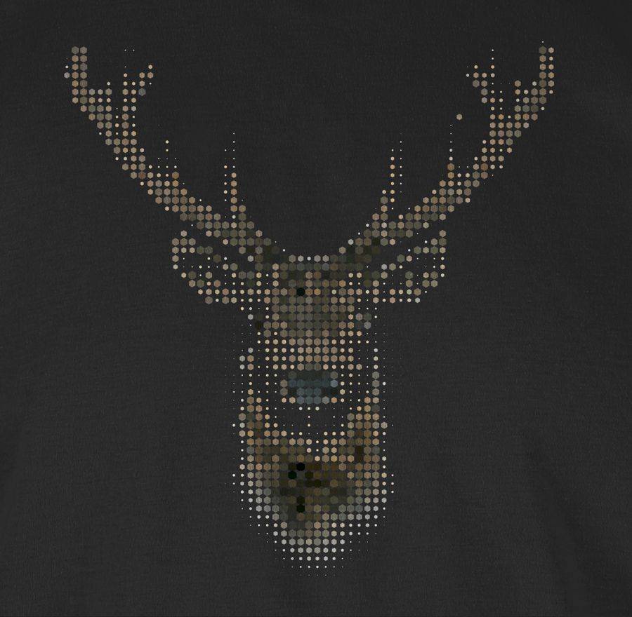 Shirtracer Hirsch Pixel Shirts & Mehr Shirtracer
