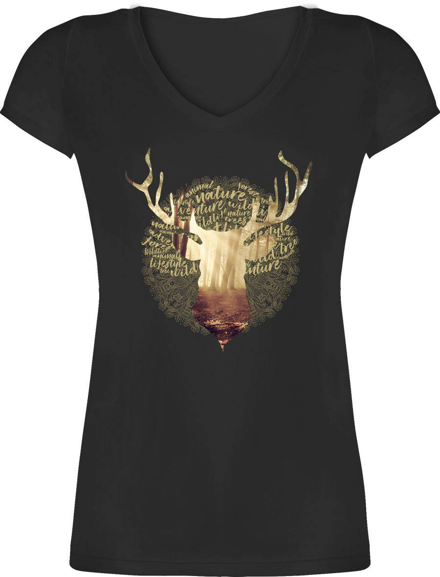 Shirtracer Hirsch: Tshirt Gym Bag Shirtracer