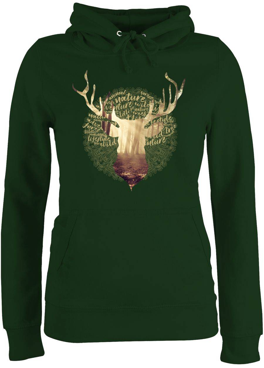 Shirtracer Hirsch: Tshirt Gym Bag Shirtracer