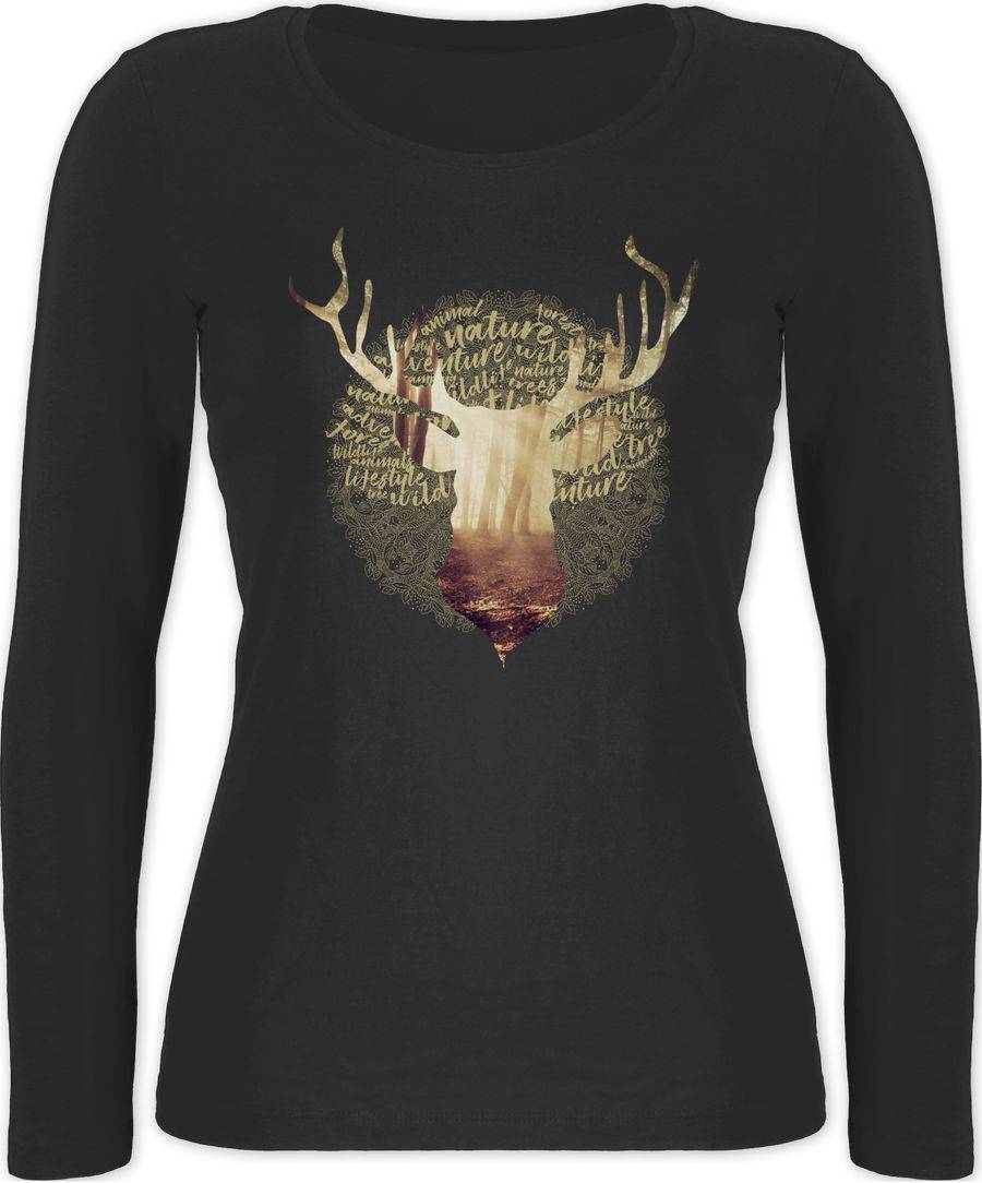 Shirtracer Hirsch: Tshirt Gym Bag Shirtracer