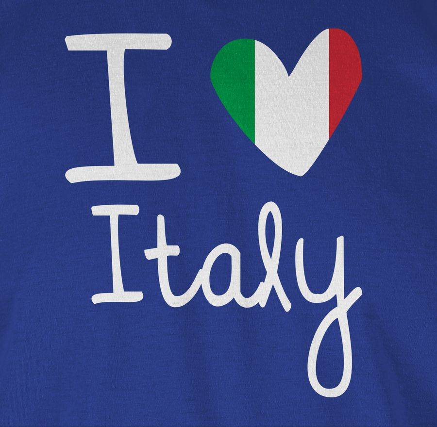 Shirtracer I Love Italy Shirts & Mehr Shirtracer