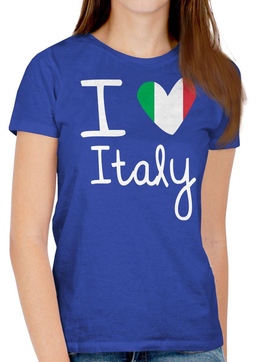 Shirtracer I Love Italy Shirts & Mehr Shirtracer