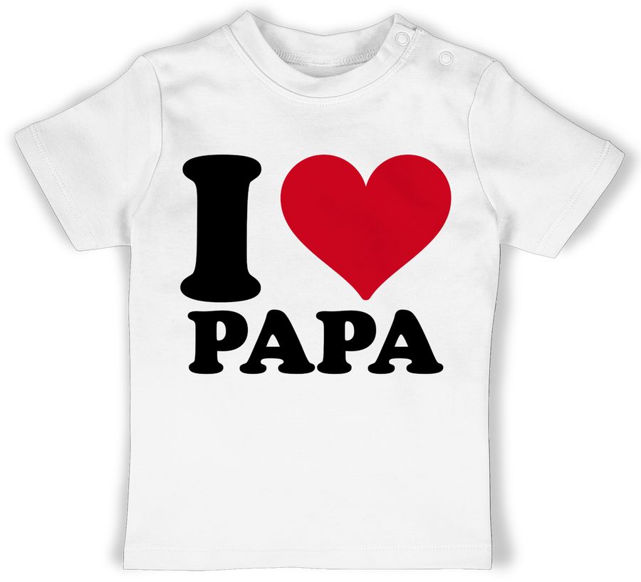 Shirtracer I Love Papa: Tshirt Rucksack Shirtracer