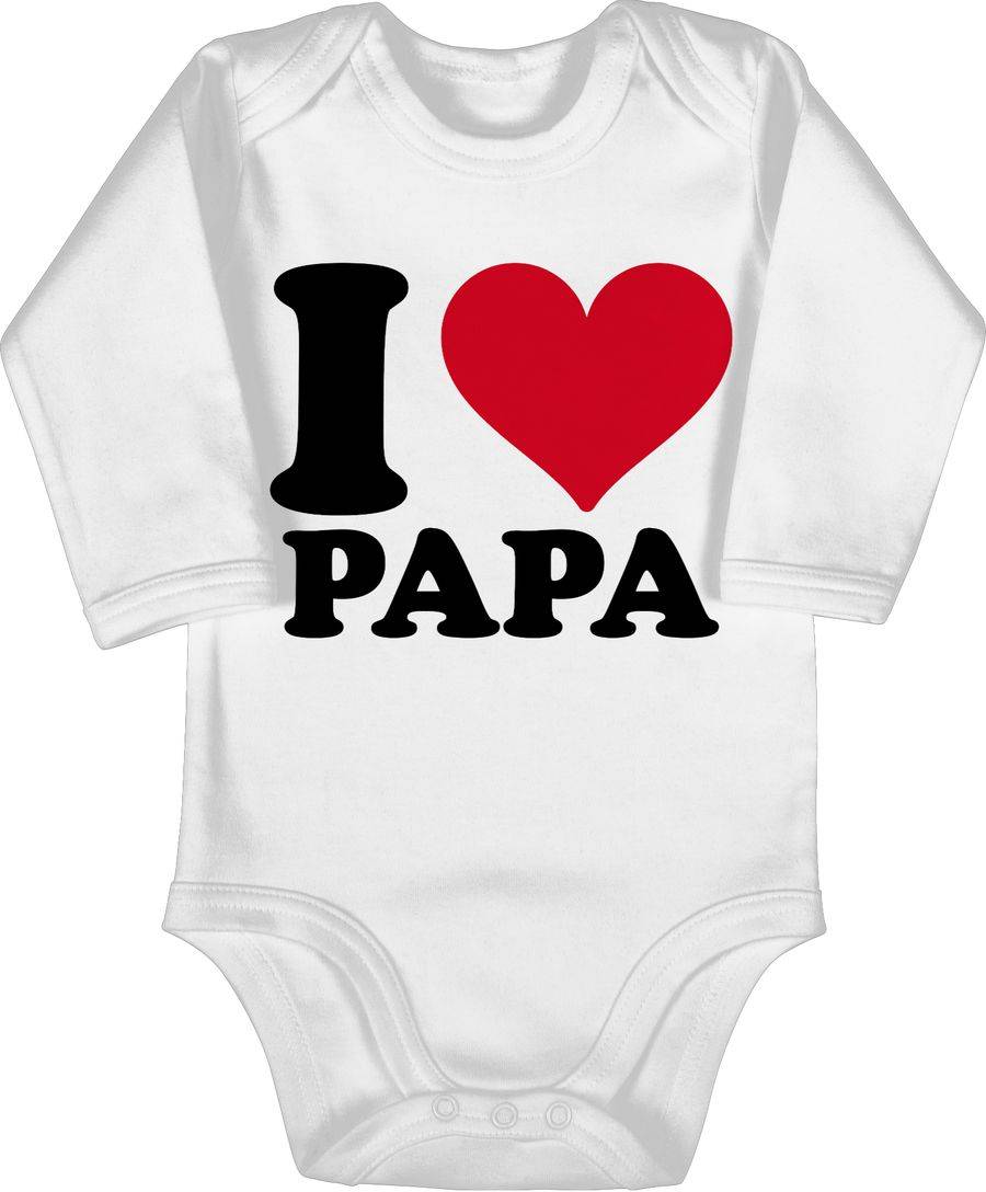 Shirtracer I Love Papa: Tshirt Rucksack Shirtracer