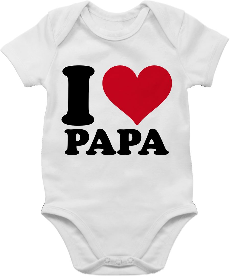 Shirtracer I Love Papa: Tshirt Rucksack Shirtracer