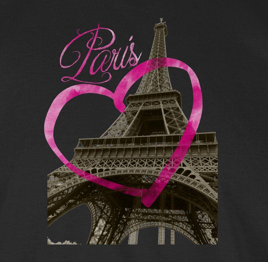 Shirtracer I Love Paris Shirts & Mehr Shirtracer