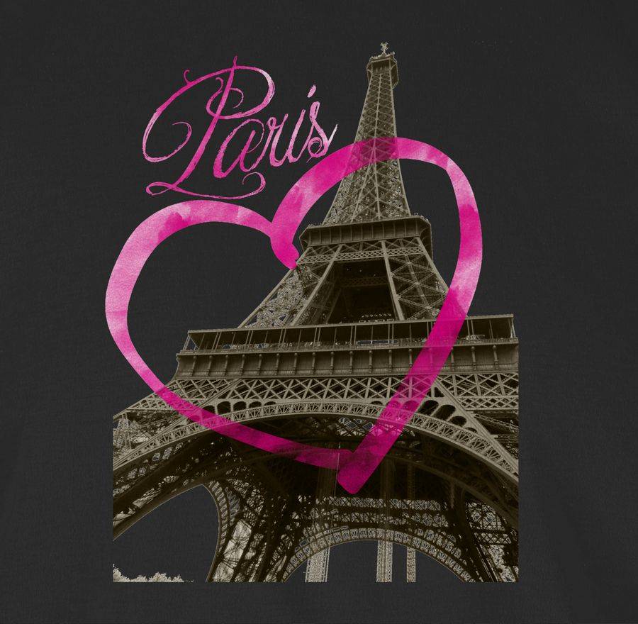 Shirtracer I Love Paris Shirts & Mehr Shirtracer