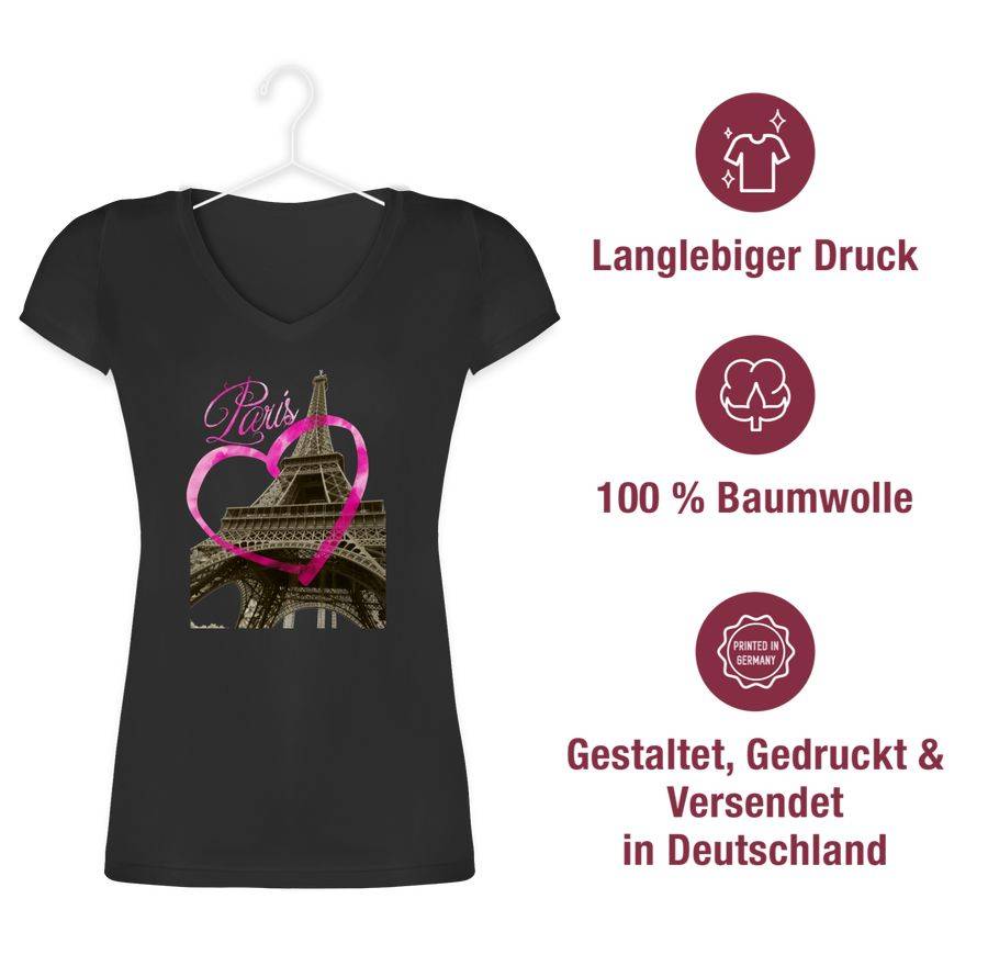 Shirtracer I Love Paris Shirts & Mehr Shirtracer