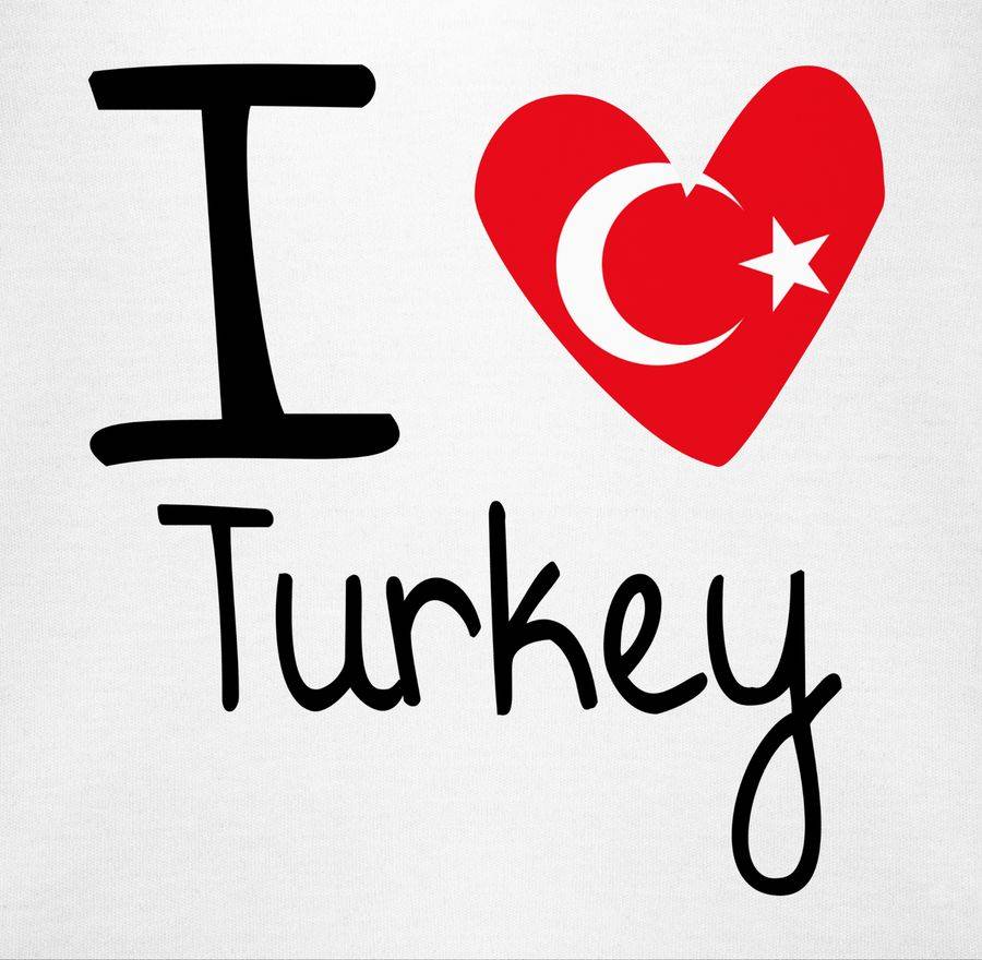 Shirtracer I Love Turkey Shirts & Mehr Shirtracer