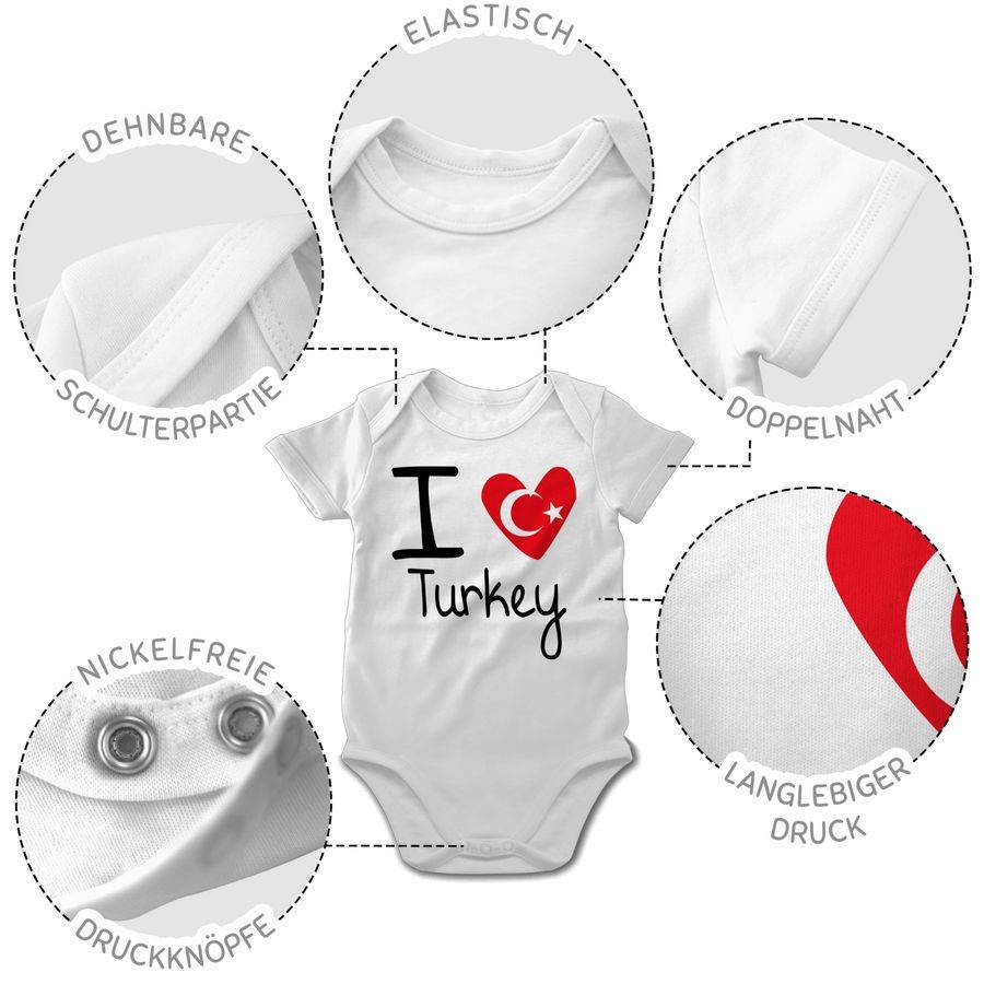 Shirtracer I Love Turkey Shirts & Mehr Shirtracer