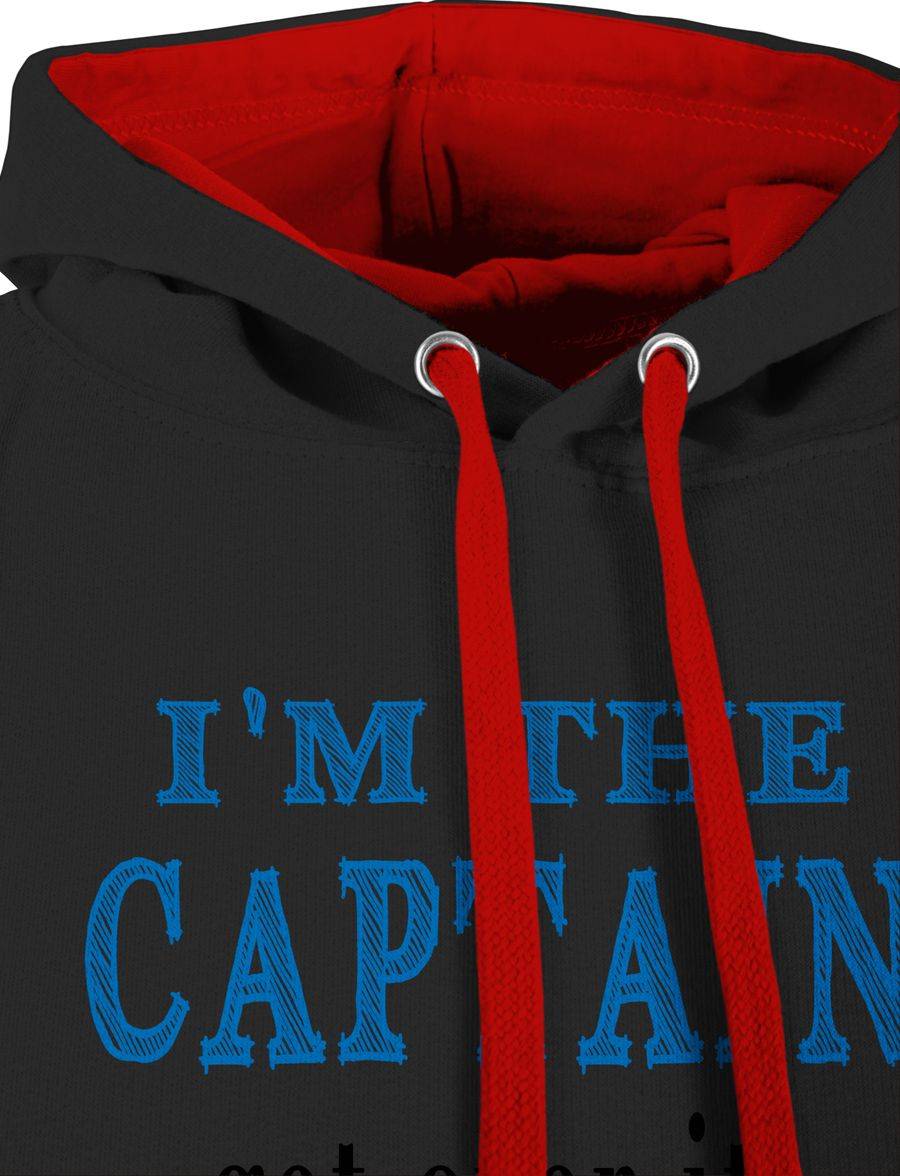 Shirtracer I'M THE CAPTAIN - Get Over It Shirtracer