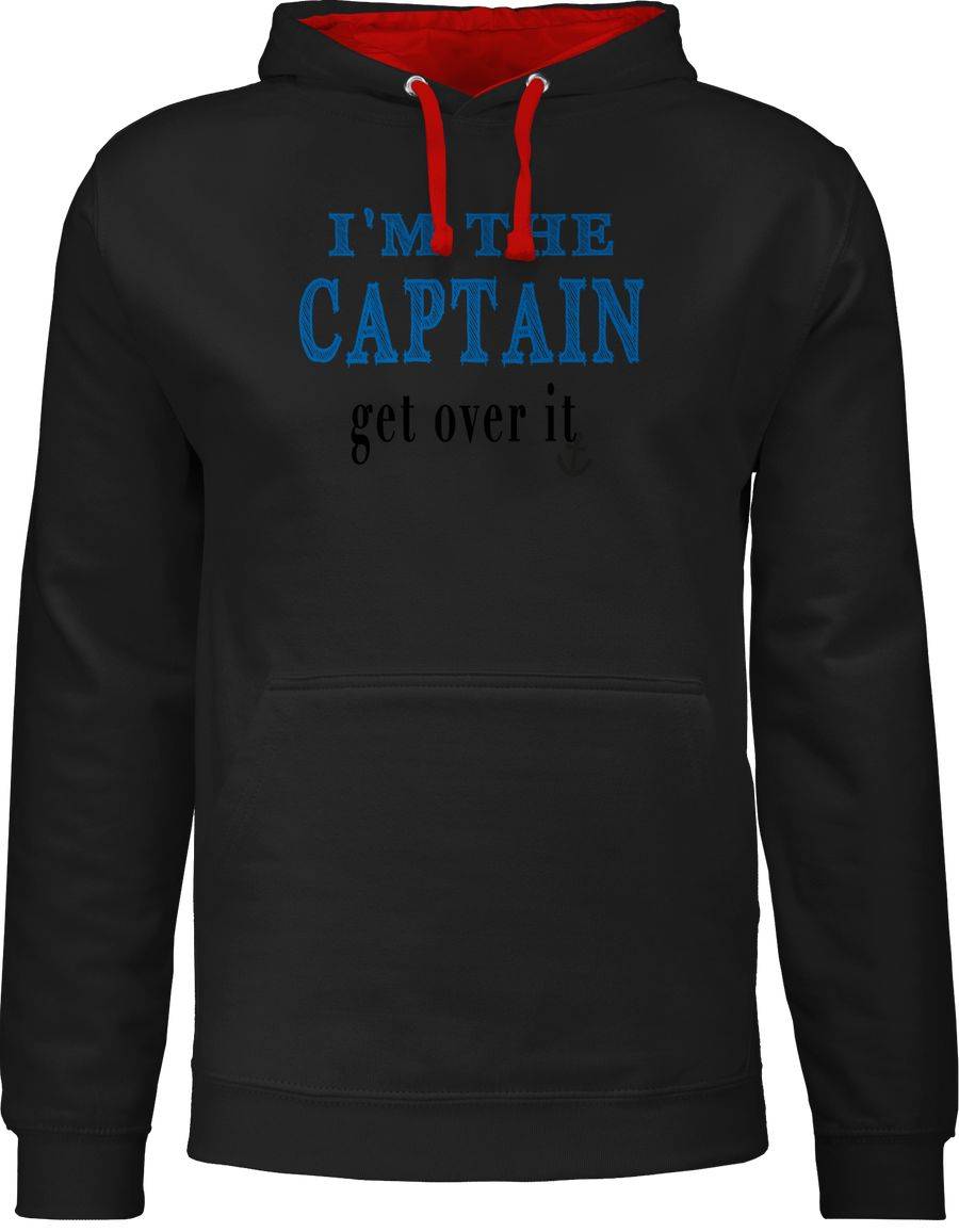 Shirtracer I'M THE CAPTAIN - get over it Shirtracer