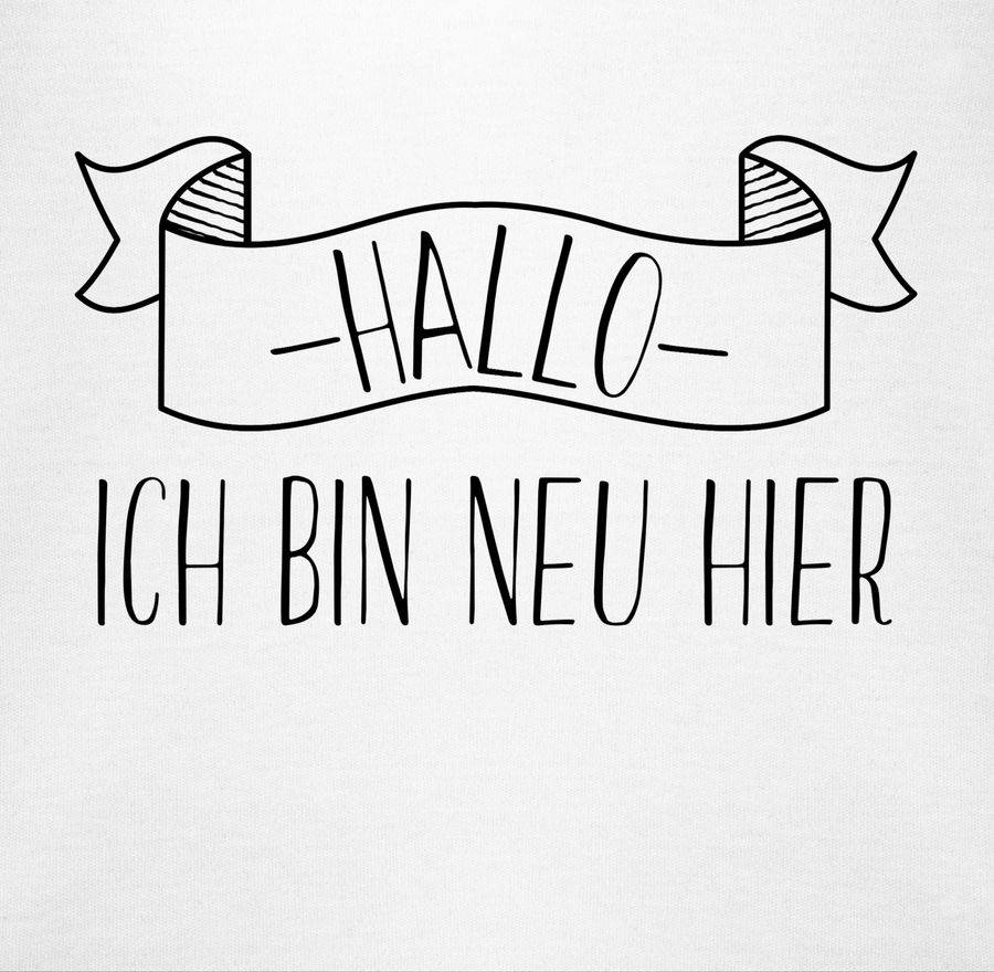 Shirtracer Ich Bin Neu Hier Shirtracer