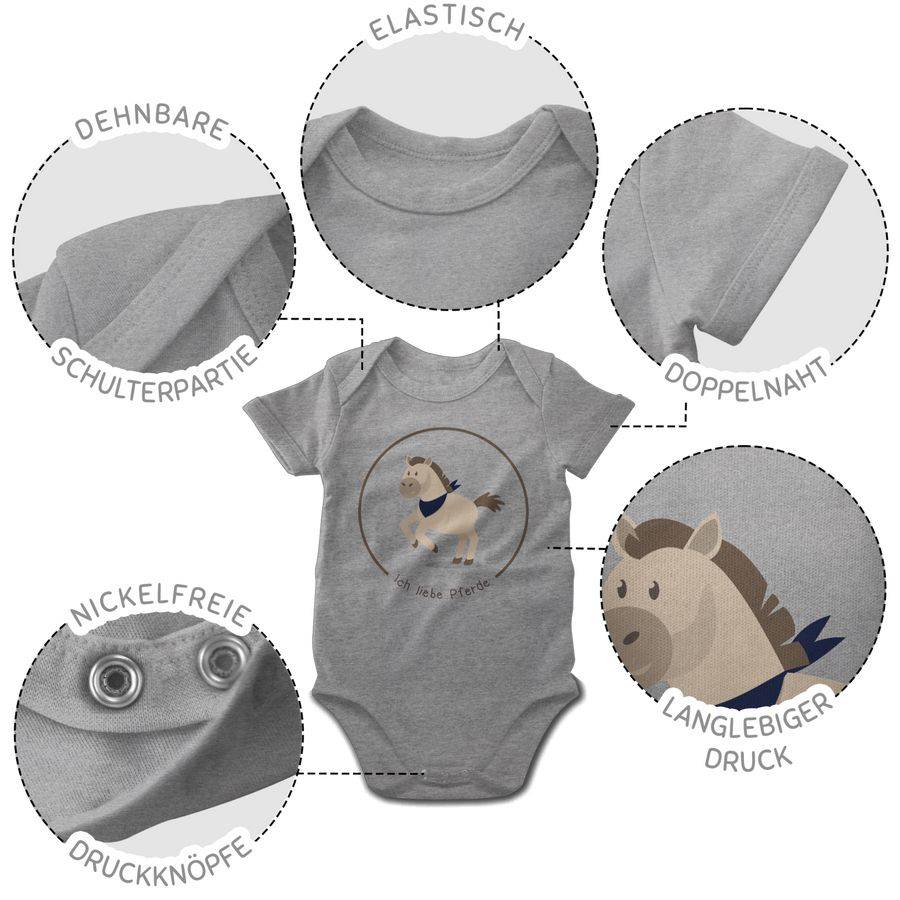 Shirtracer Ich Liebe Pferde Shirts & Mehr Shirtracer