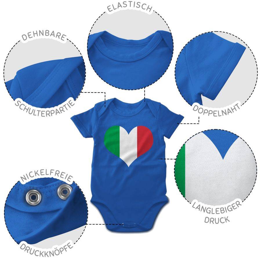 Shirtracer Italien Herz Shirts & Mehr Shirtracer