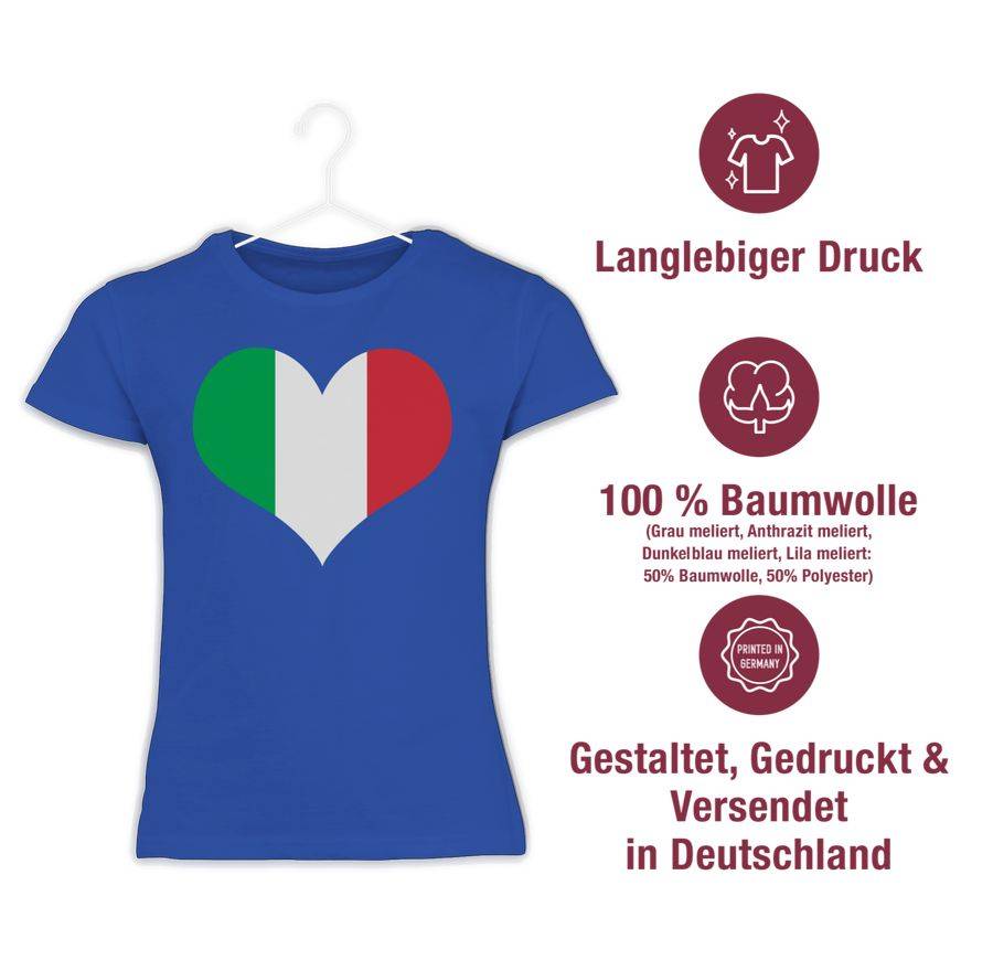 Shirtracer Italien Herz Shirts & Mehr Shirtracer