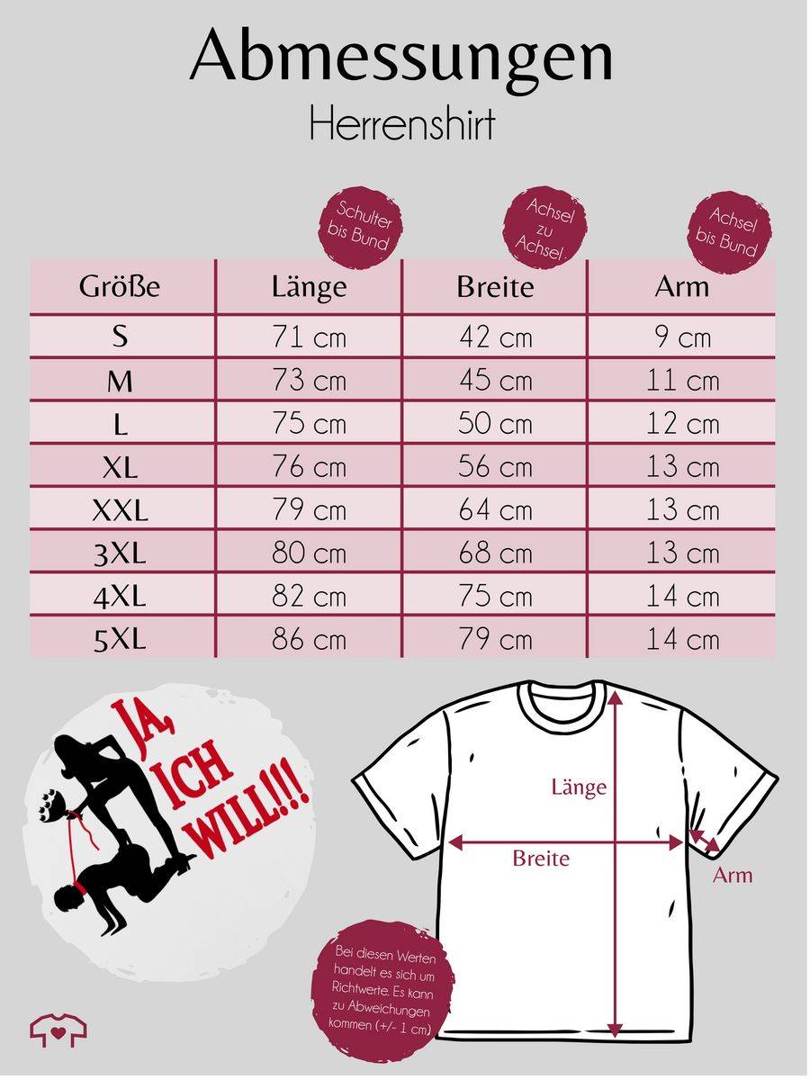 Shirtracer Ja Ich Will Shirts & Mehr Shirtracer