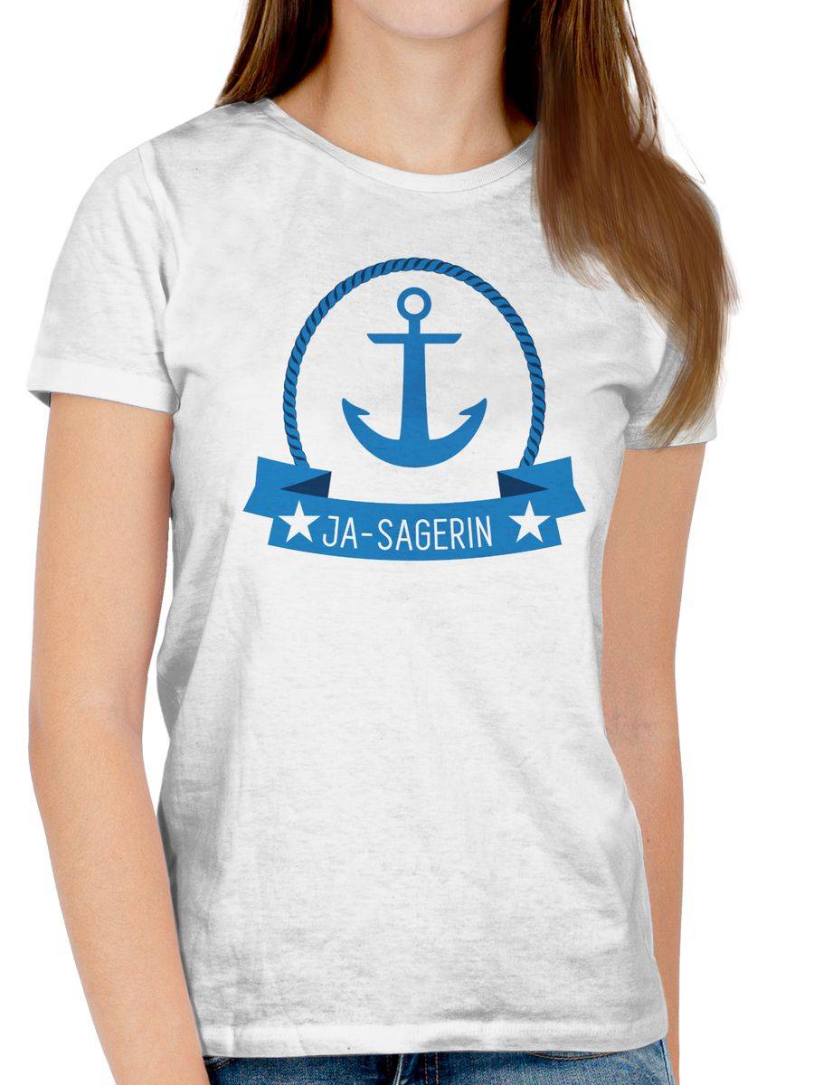 Shirtracer Ja-Sagerin Anker Shirts & Mehr Shirtracer