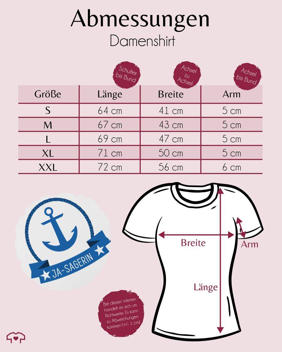 Shirtracer Ja-Sagerin Anker Shirts & Mehr Shirtracer
