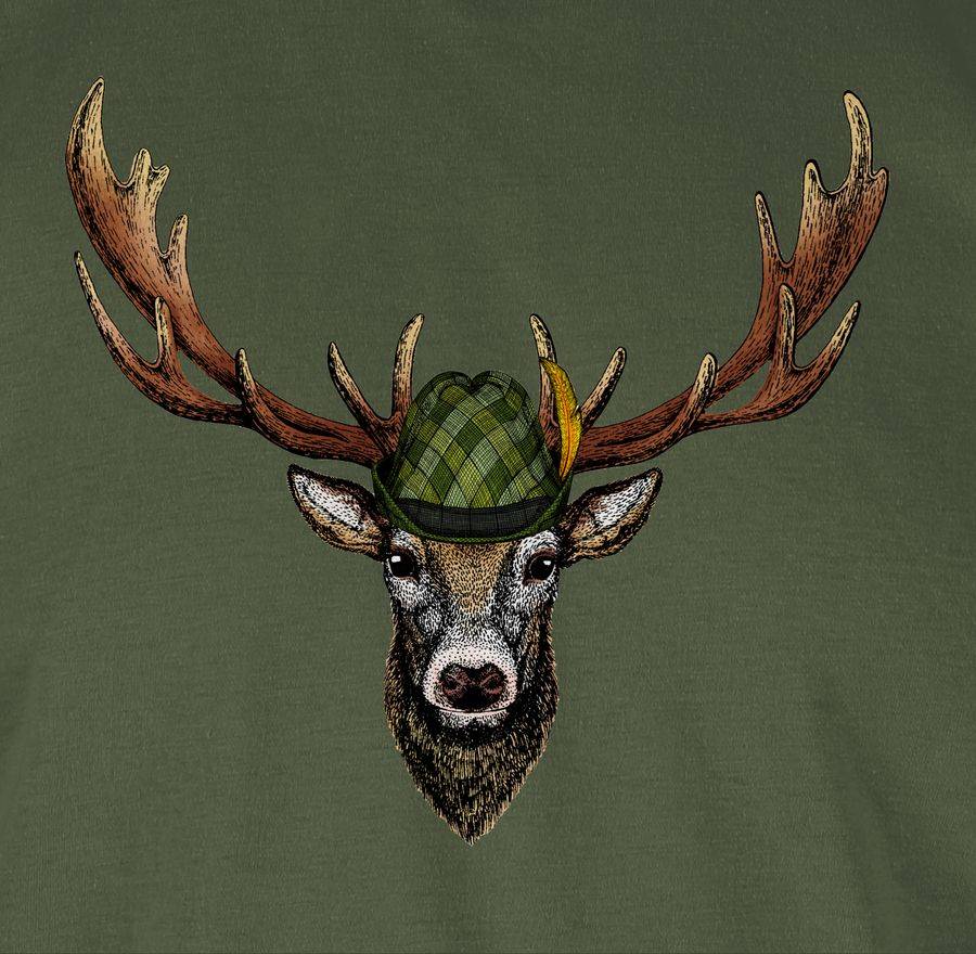 Shirtracer Jagdhirsch Shirts & Mehr Shirtracer