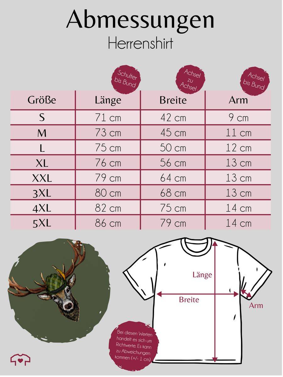 Shirtracer Jagdhirsch Shirts & Mehr Shirtracer