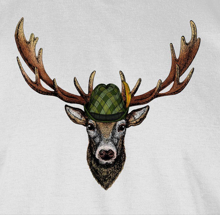 Shirtracer Jagdhirsch Shirts & Mehr Shirtracer