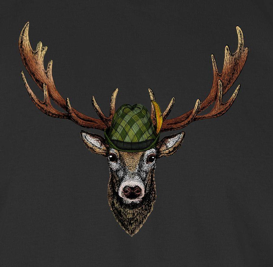 Shirtracer Jagdhirsch Shirts & Mehr Shirtracer