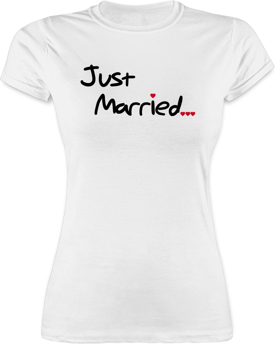 Shirtracer Just Married: Tshirt Gym Bag Shirtracer