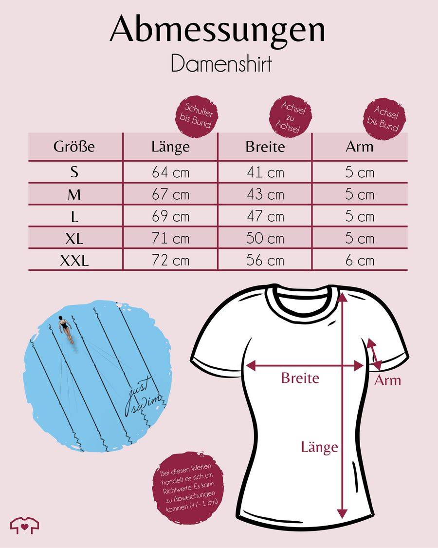Shirtracer Just Swim Shirts & Mehr Shirtracer