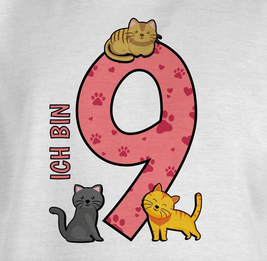 Shirtracer Katzen Neunter Shirts & Mehr Shirtracer