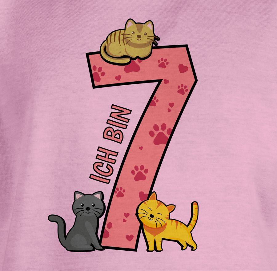 Shirtracer Katzen Siebter Shirts & Mehr Shirtracer