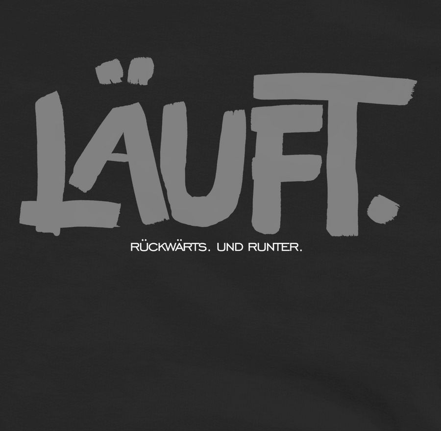 Shirtracer Läuft.: Tshirt Turnbeutel Shirtracer