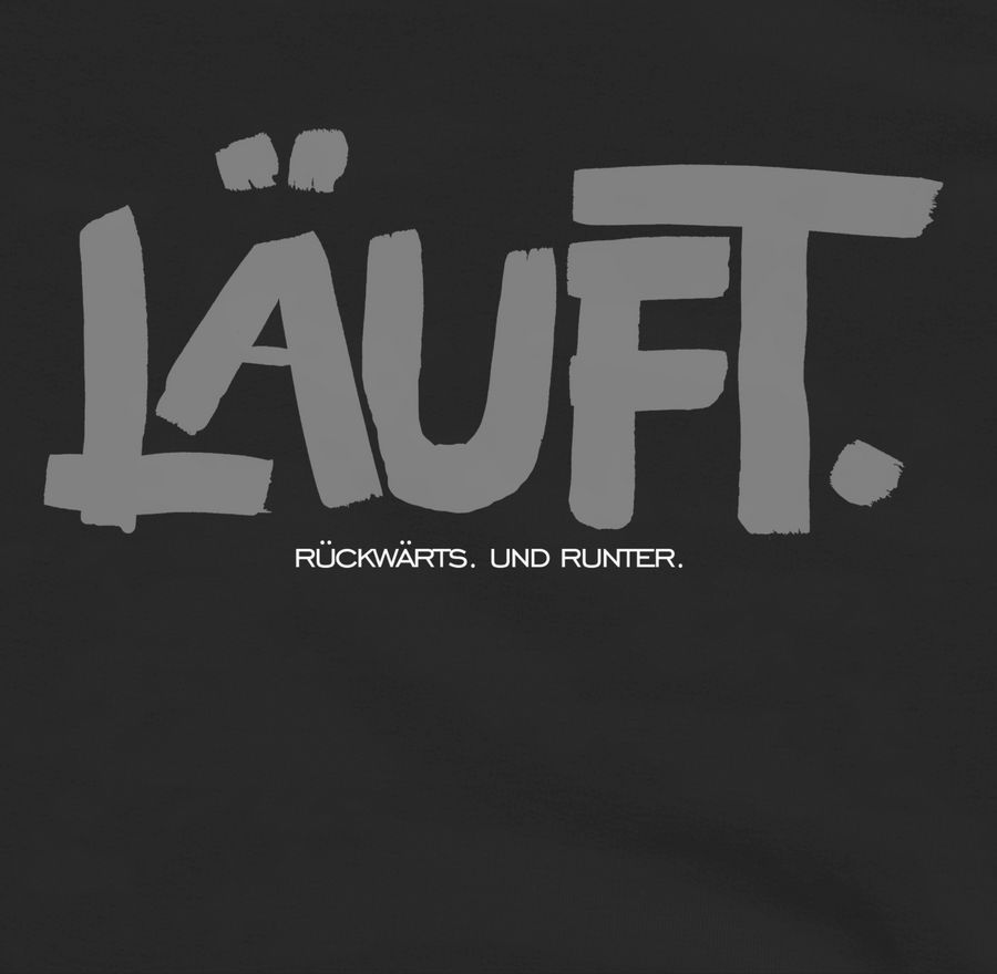 Shirtracer Läuft.: Tshirt Turnbeutel Shirtracer