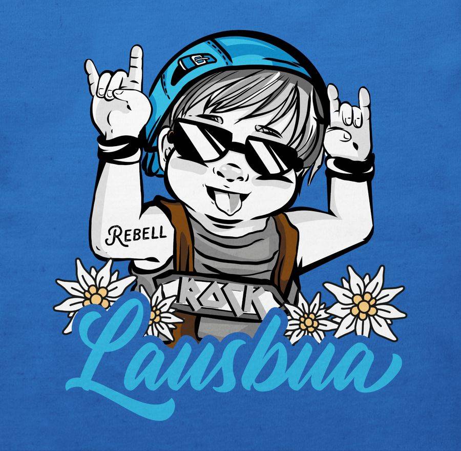 Shirtracer Lausbua - Blau Shirts & Mehr Shirtracer