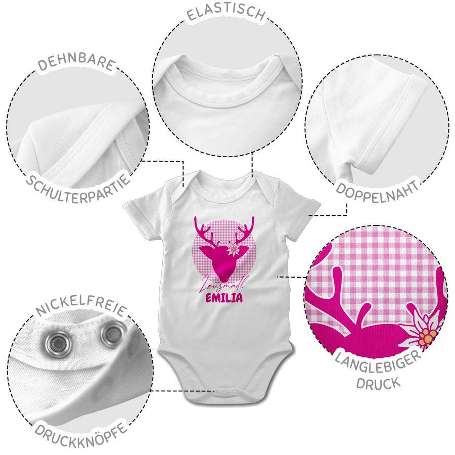 Shirtracer Lausmadl Hirsch Shirts & Mehr Shirtracer