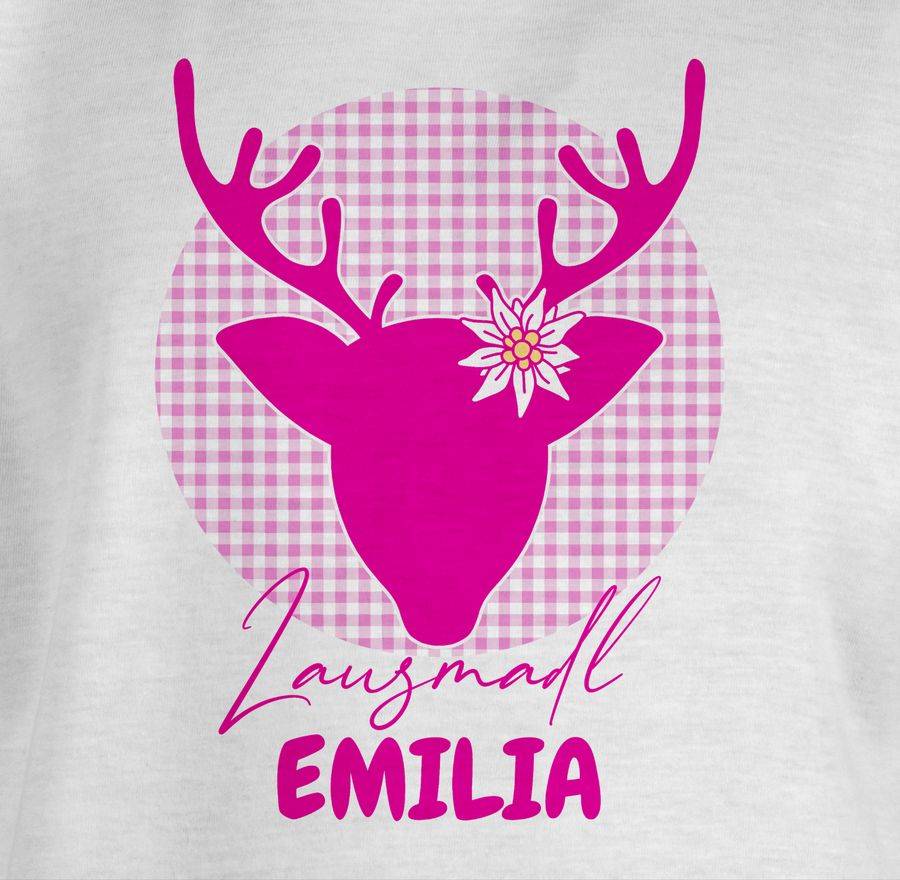 Shirtracer Lausmadl Hirsch Shirts & Mehr Shirtracer