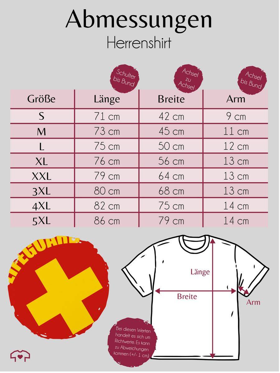 Shirtracer Lifeguard: Tshirt Turnbeutel Shirtracer