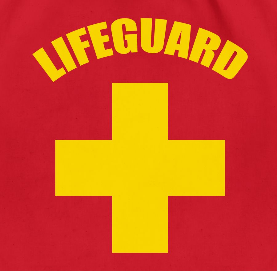 Shirtracer Lifeguard: Tshirt Turnbeutel Shirtracer