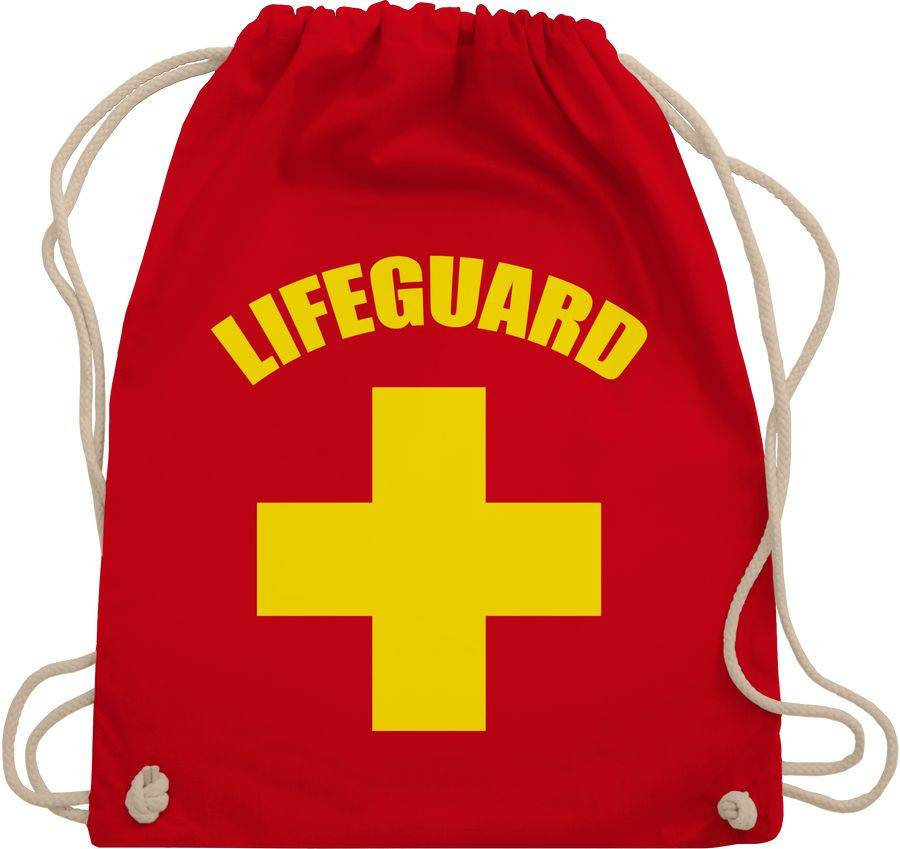 Shirtracer Lifeguard: Tshirt Turnbeutel Shirtracer