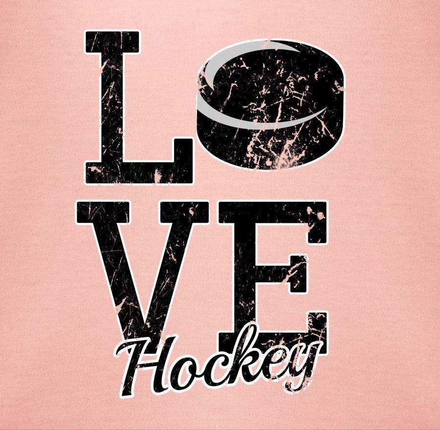 Shirtracer Love Hockey: T-Shirt Gym Bag Shirtracer