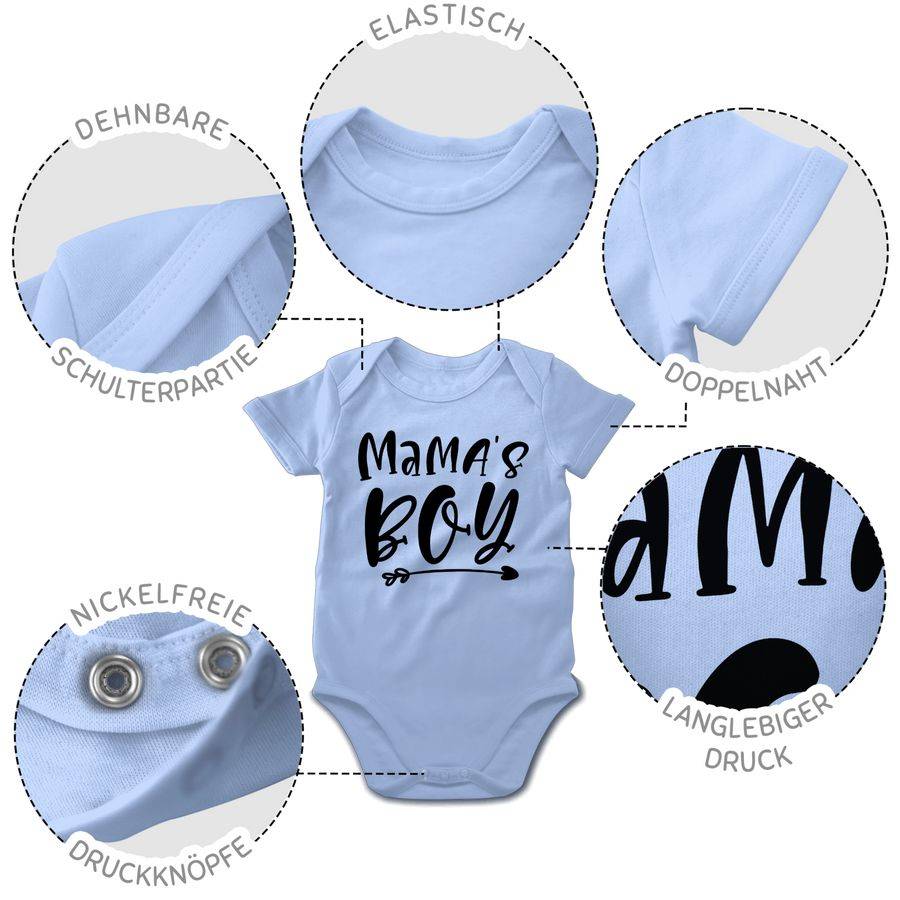 Shirtracer Mamas Boy Shirts & Mehr Shirtracer