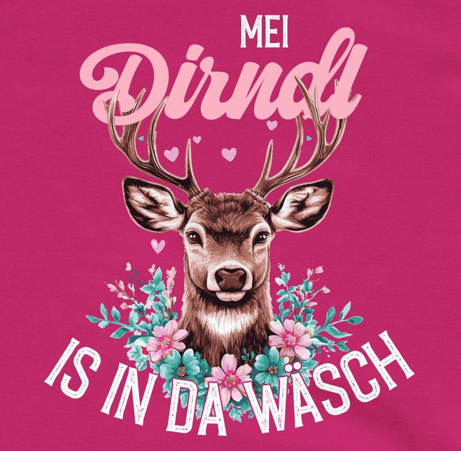 Shirtracer Mei Dirndl Is In Da Wäsch Shirtracer