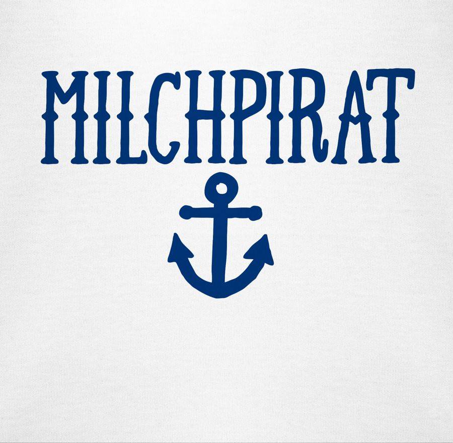 Shirtracer Milchpirat: Tshirt Turnbeutel Shirtracer