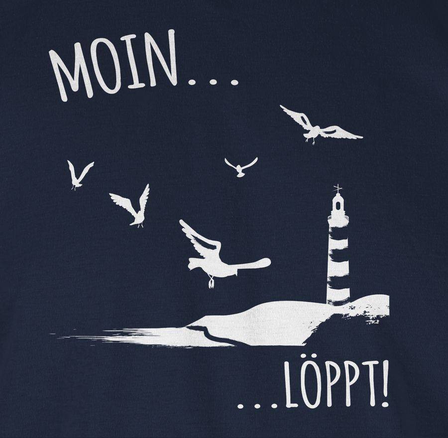 Shirtracer Moin Löppt! - Weiß Shirts & Mehr Shirtracer