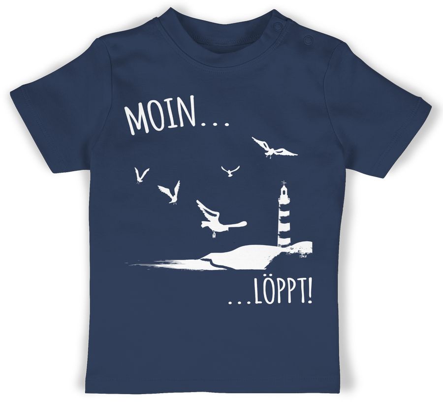 Shirtracer Moin Löppt! - weiß Shirts & Mehr Shirtracer