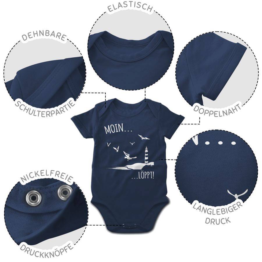 Shirtracer Moin Löppt! - Weiß Shirts & Mehr Shirtracer