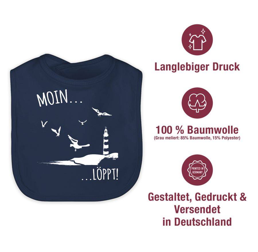 Shirtracer Moin Löppt! - Weiß Shirts & Mehr Shirtracer